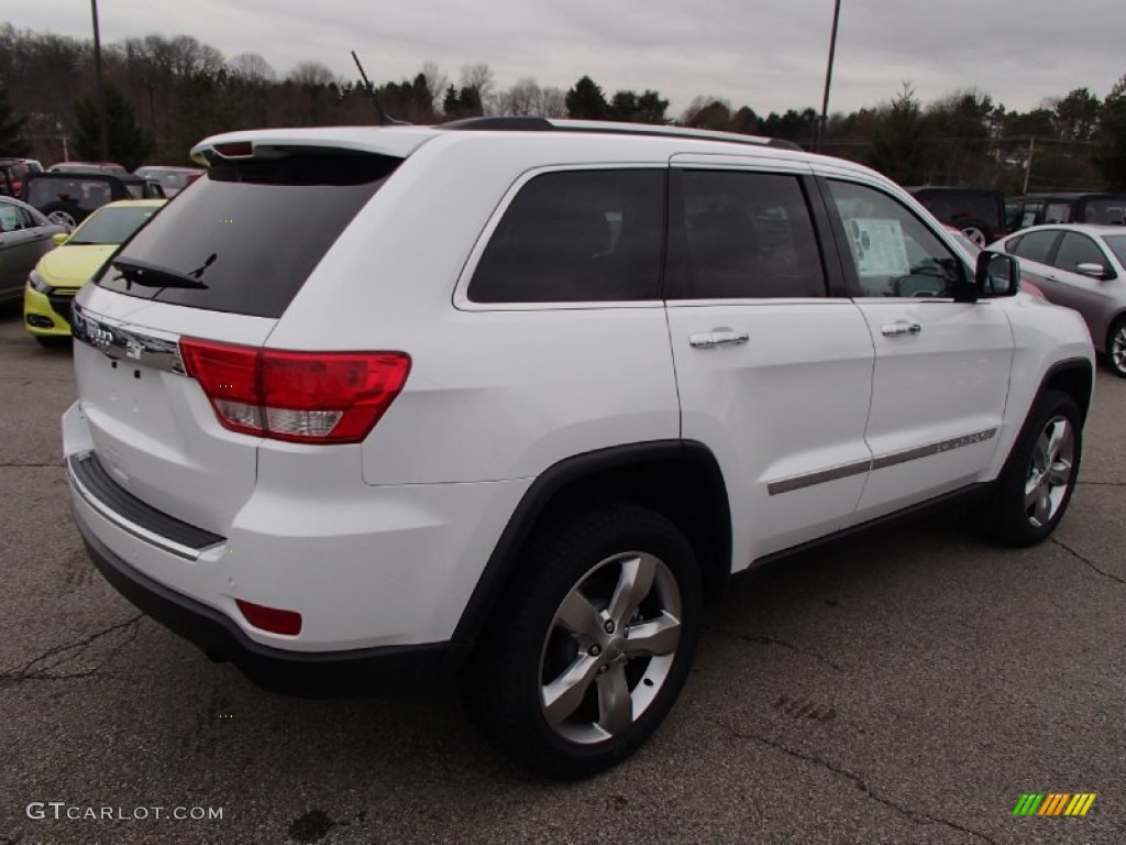 2013 Grand Cherokee Limited 4x4 - Bright White / Black/Light Frost Beige photo #6