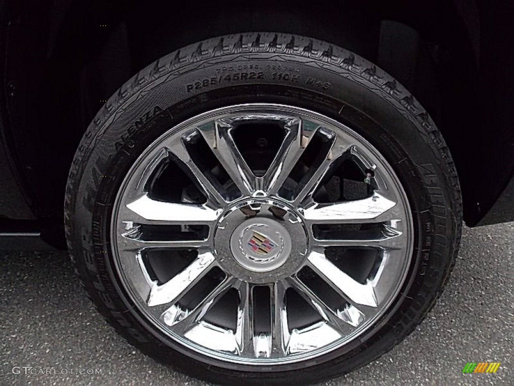 2011 Cadillac Escalade Platinum AWD Wheel Photo #78503788