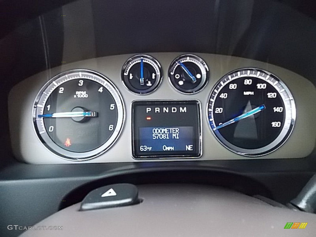 2011 Cadillac Escalade Platinum AWD Gauges Photo #78503867