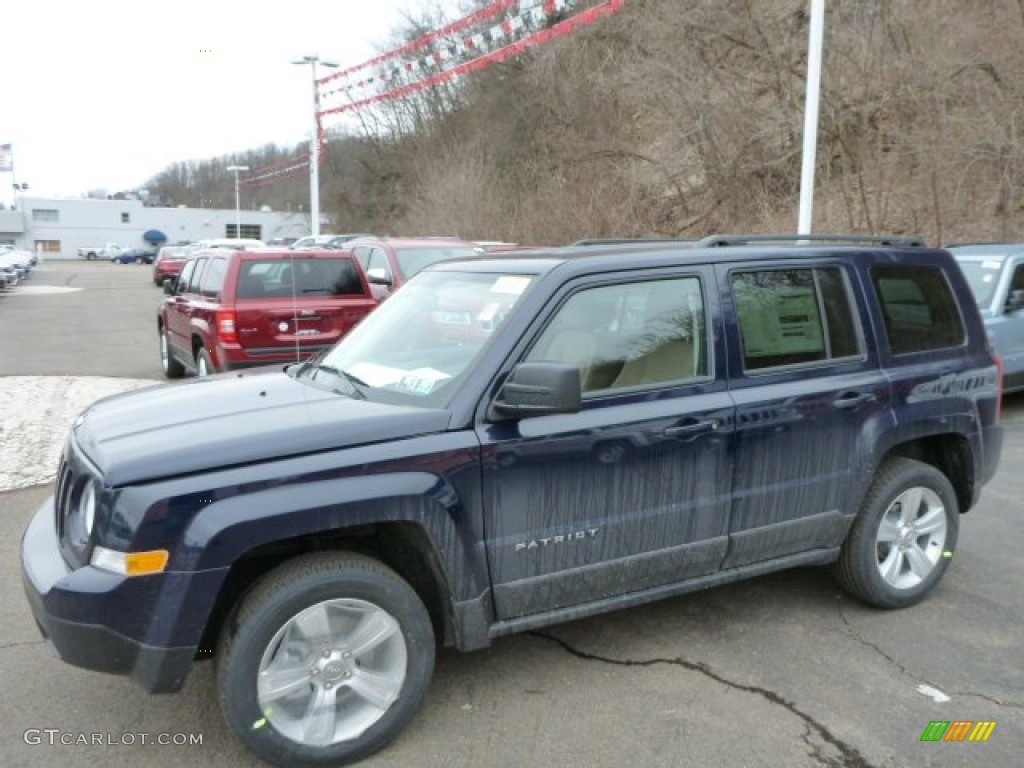 2014 Patriot Latitude 4x4 - True Blue Pearl / Dark Slate Gray/Light Pebble photo #1