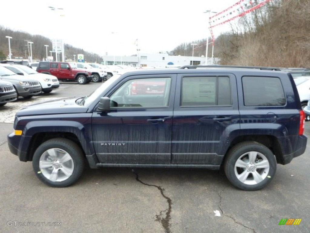 2014 Patriot Latitude 4x4 - True Blue Pearl / Dark Slate Gray/Light Pebble photo #2