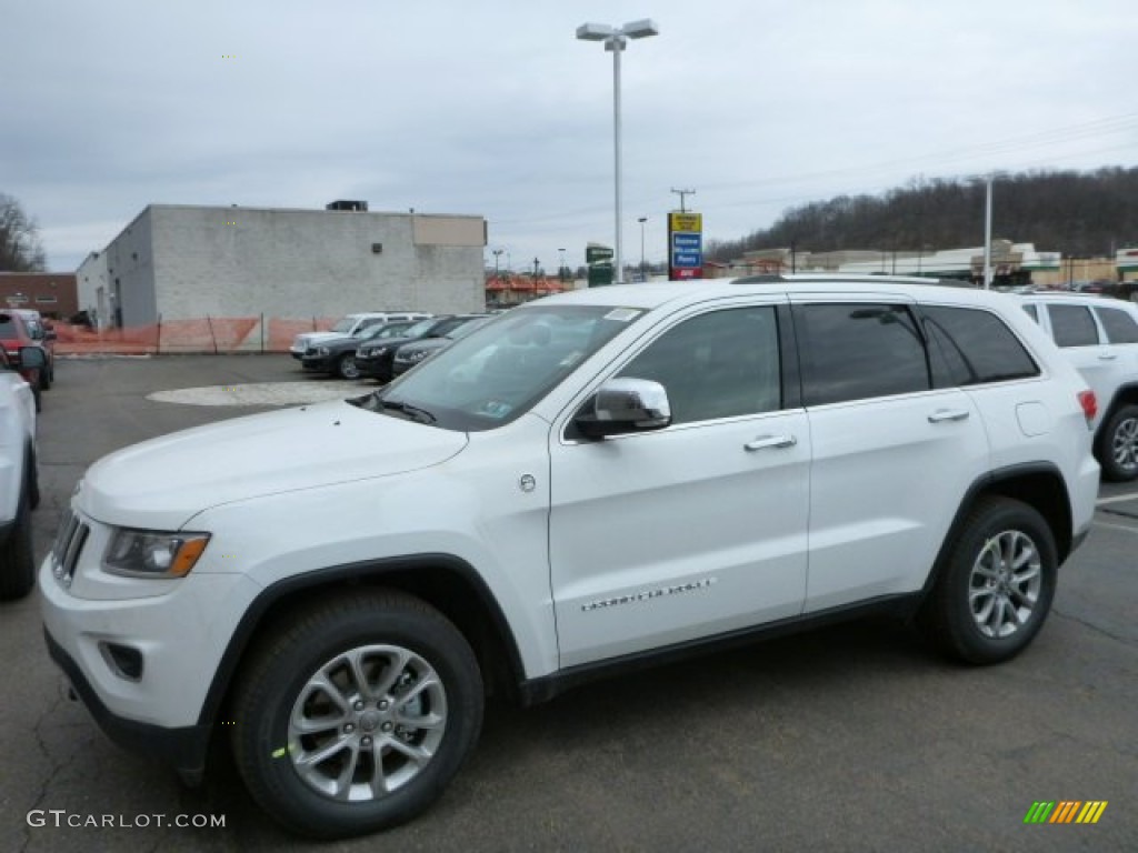 2014 Grand Cherokee Limited 4x4 - Bright White / New Zealand Black/Light Frost photo #1