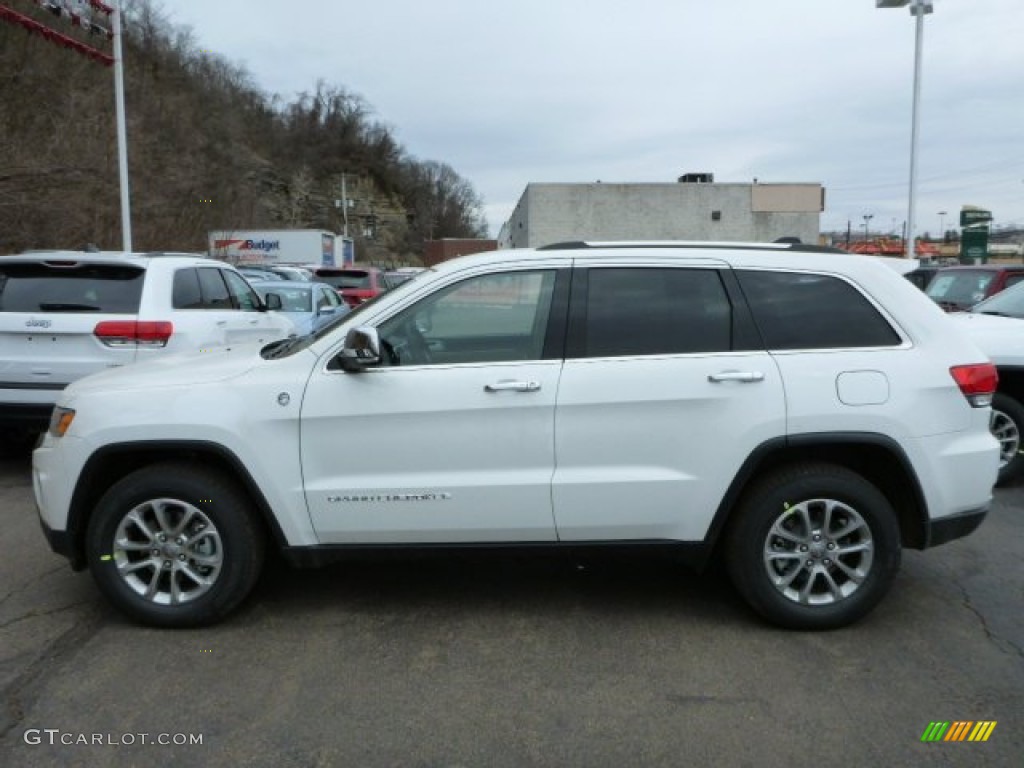 2014 Grand Cherokee Limited 4x4 - Bright White / New Zealand Black/Light Frost photo #2