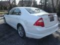 2010 White Platinum Tri-coat Metallic Ford Fusion SEL V6  photo #3