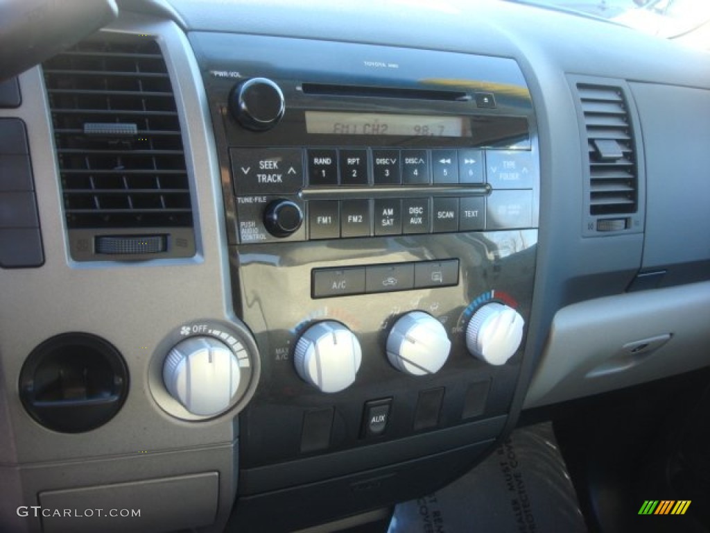 2010 Tundra Double Cab - Silver Sky Metallic / Graphite Gray photo #15