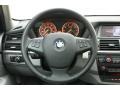 2009 BMW X5 Grey Nevada Leather Interior Steering Wheel Photo