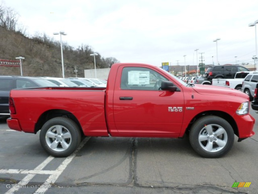 Flame Red 2013 Ram 1500 Express Regular Cab 4x4 Exterior Photo #78506759