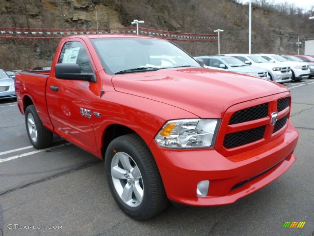 Flame Red 2013 Ram 1500 Express Regular Cab 4x4 Exterior Photo #78506823