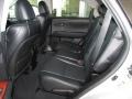 2012 Lexus RX Black Interior Rear Seat Photo