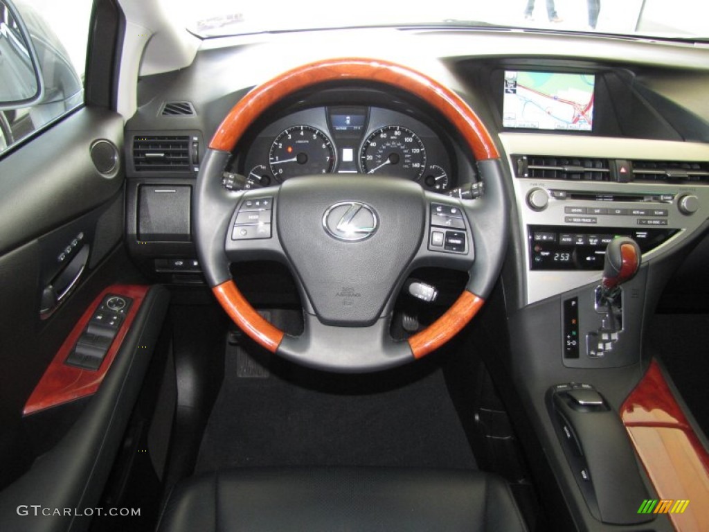 2012 Lexus RX 350 Black Dashboard Photo #78507173