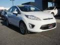 2011 Oxford White Ford Fiesta SES Hatchback  photo #1