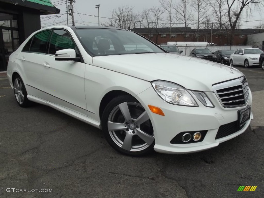 Arctic White 2010 Mercedes-Benz E 350 4Matic Sedan Exterior Photo #78507275