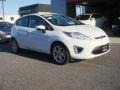 2011 Oxford White Ford Fiesta SES Hatchback  photo #2