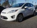 2011 Oxford White Ford Fiesta SES Hatchback  photo #6