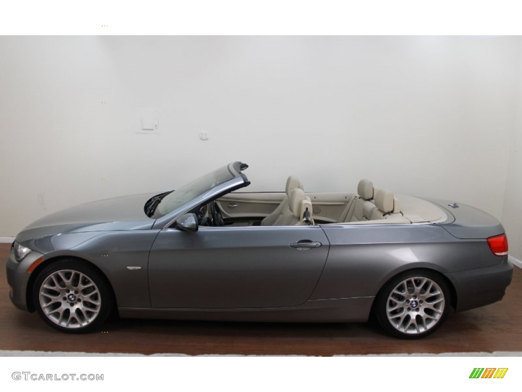 Space Grey Metallic 2009 BMW 3 Series 328i Convertible Exterior Photo #78508103