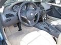 2004 BMW 6 Series Creme Beige Interior Prime Interior Photo