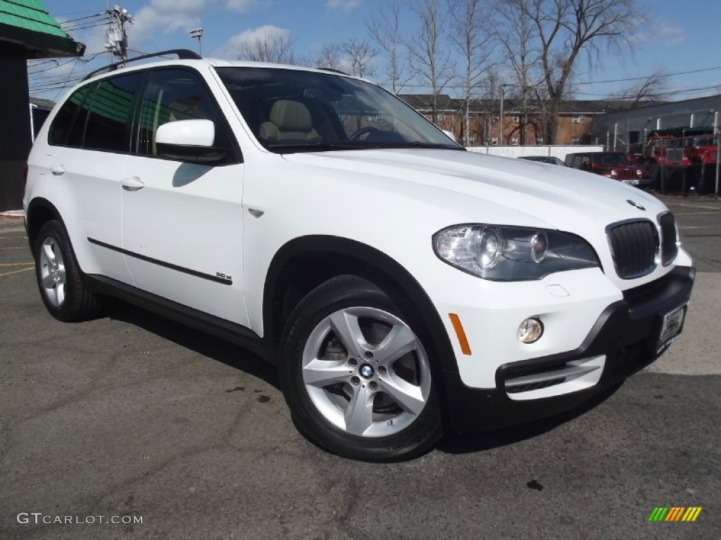 Alpine White 2008 BMW X5 3.0si Exterior Photo #78508889