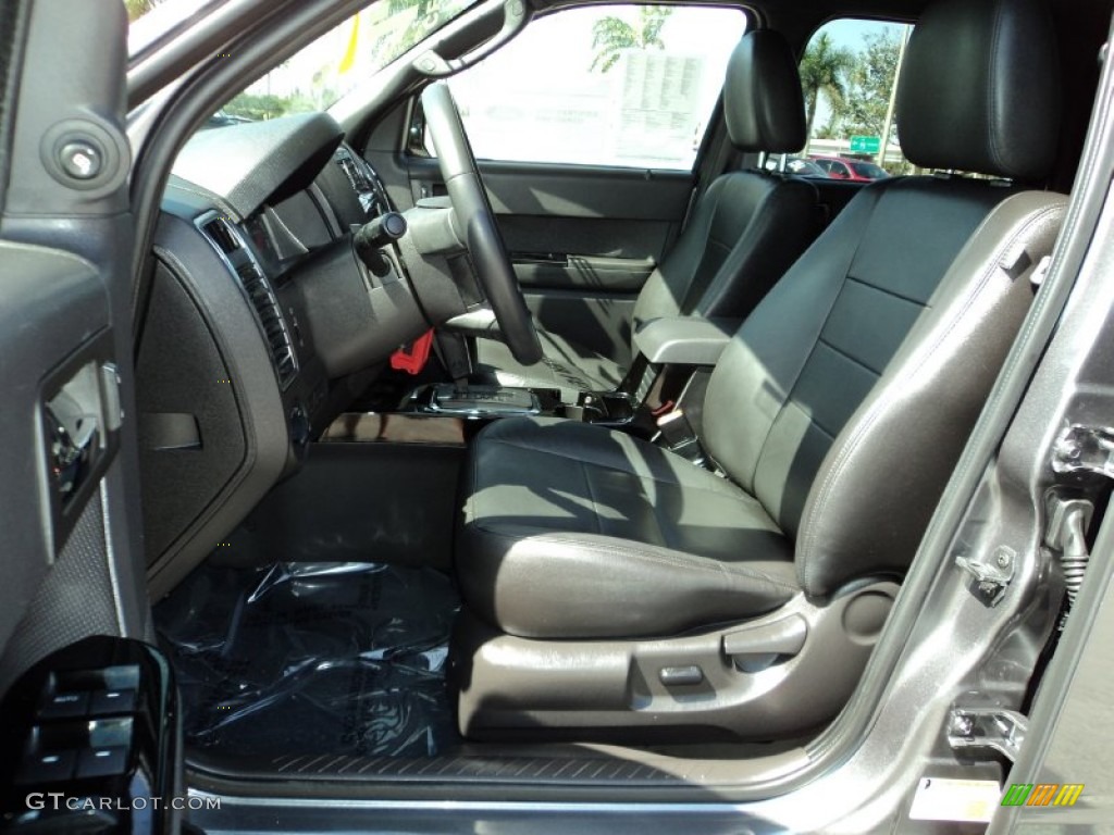 Charcoal Black Interior 2011 Ford Escape XLT Sport V6 Photo #78509009