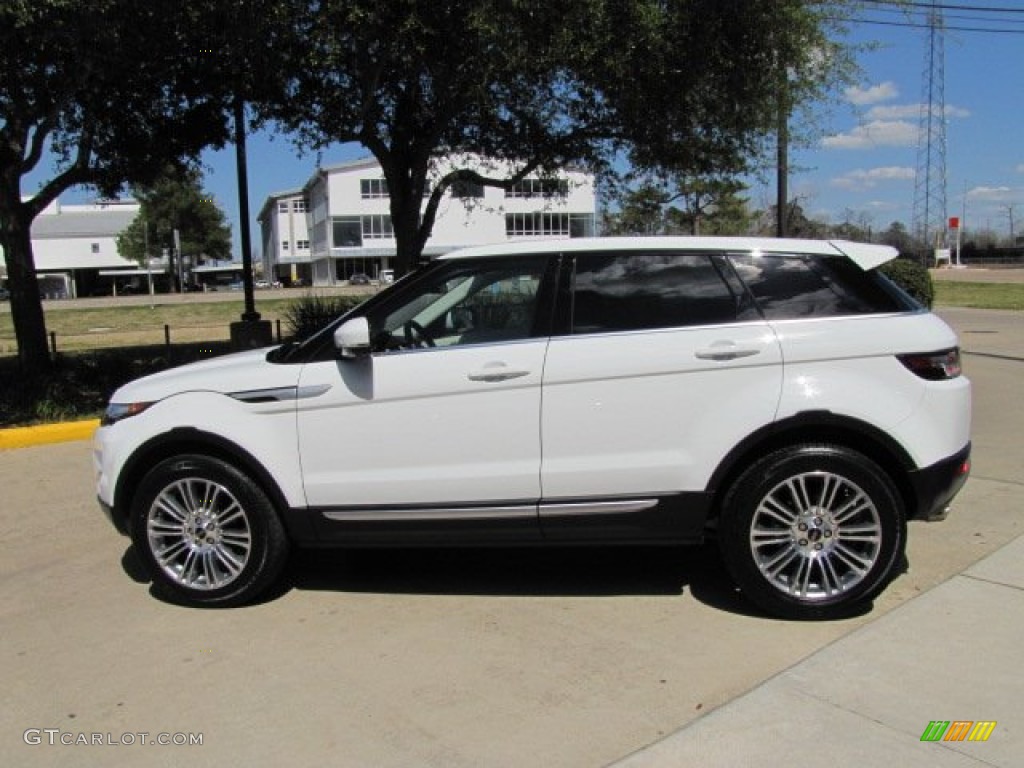 Fuji White 2012 Land Rover Range Rover Evoque Prestige Exterior Photo #78509210