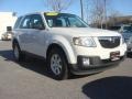 White Suede 2010 Mazda Tribute i Sport