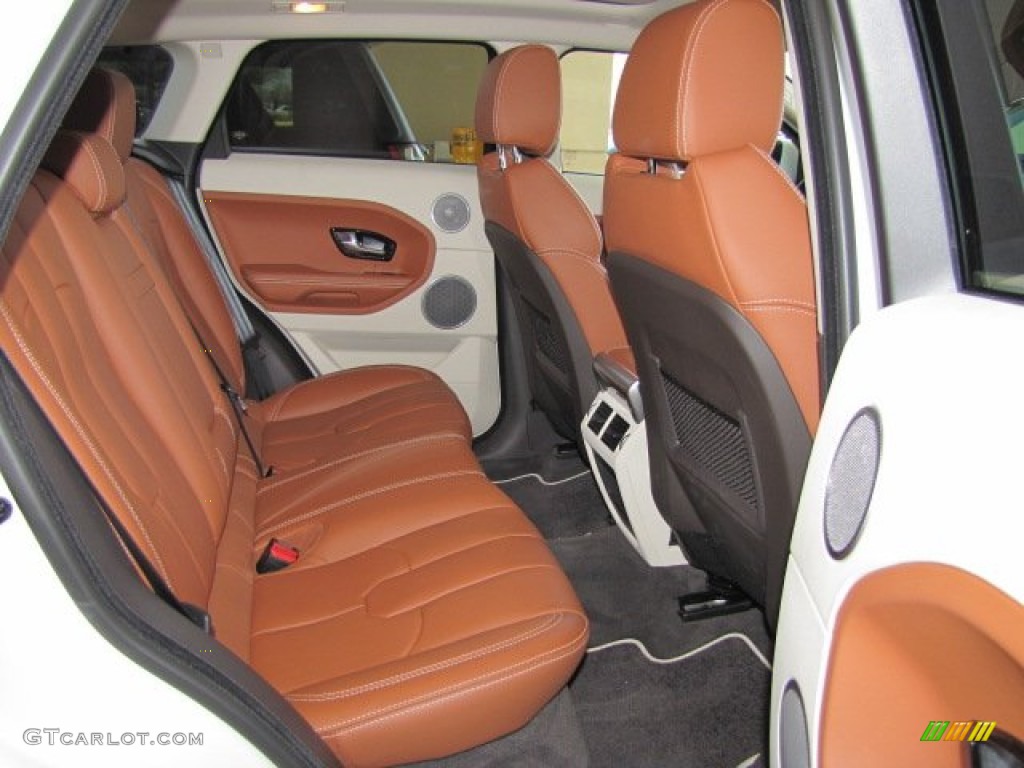 2012 Land Rover Range Rover Evoque Prestige Rear Seat Photo #78509551