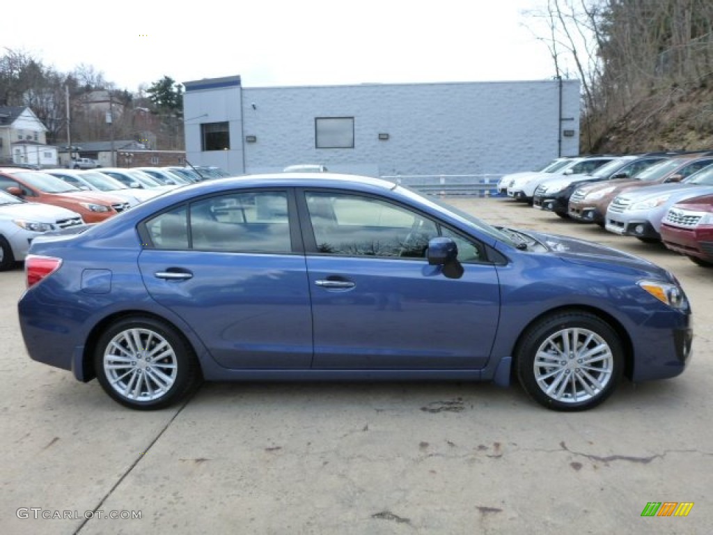 Marine Blue Pearl 2013 Subaru Impreza 2.0i Limited 4 Door Exterior Photo #78509624