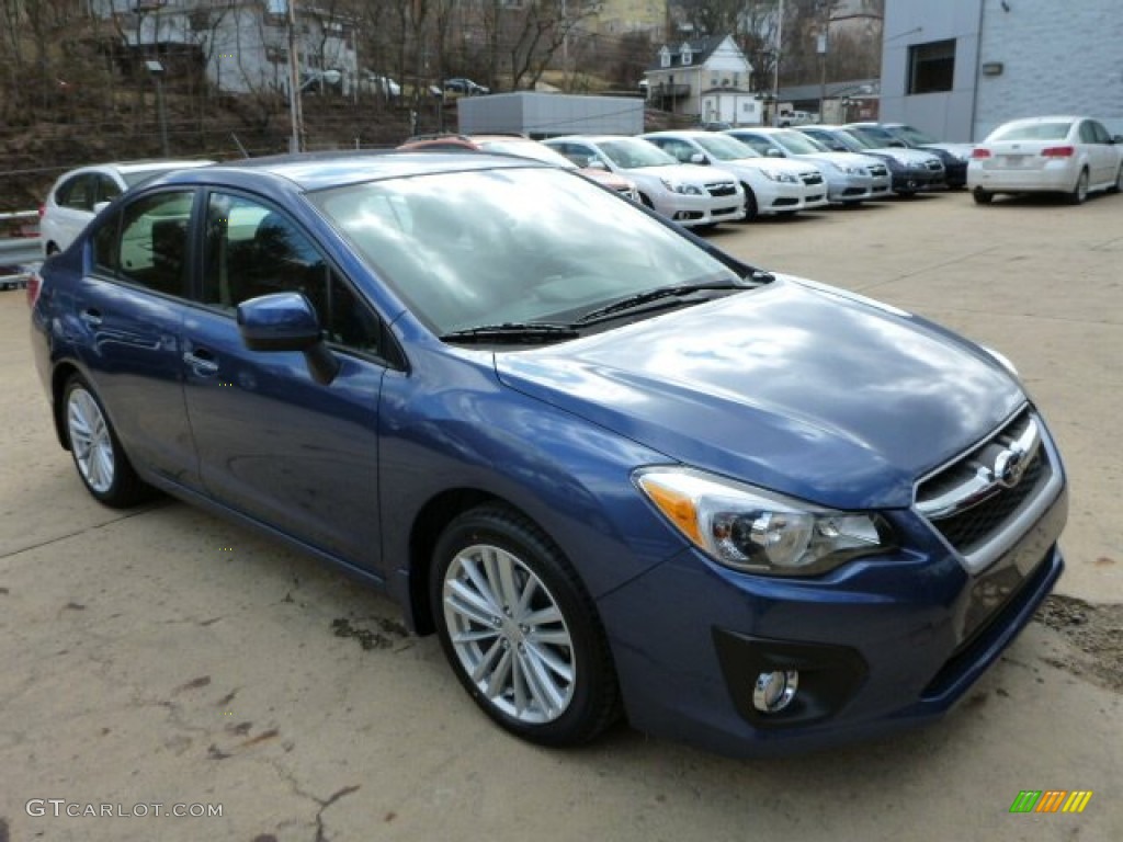 Marine Blue Pearl 2013 Subaru Impreza 2.0i Limited 4 Door Exterior Photo #78509633