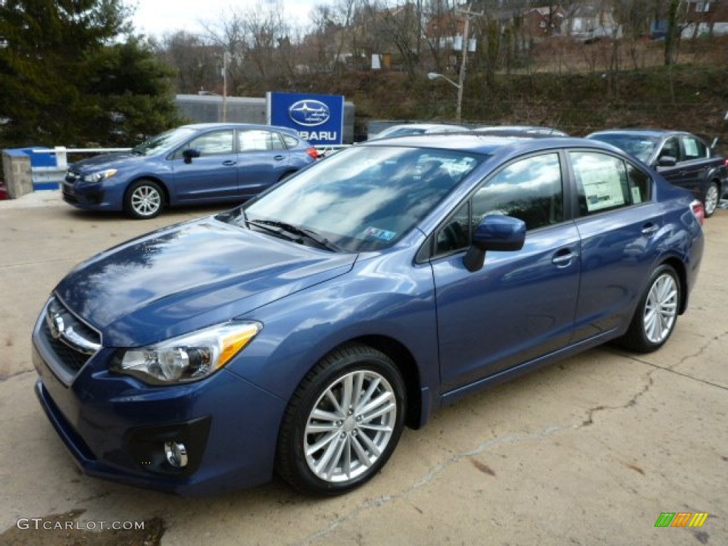Marine Blue Pearl 2013 Subaru Impreza 2.0i Limited 4 Door Exterior Photo #78509667