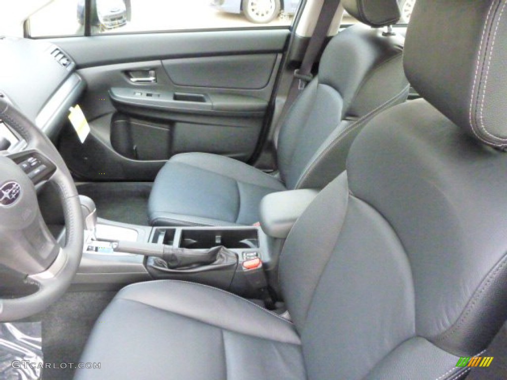 Black Interior 2013 Subaru Impreza 2.0i Limited 4 Door Photo #78509692