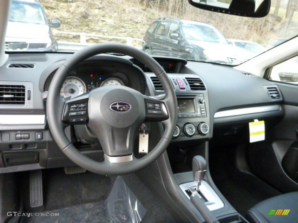 2013 Subaru Impreza 2.0i Limited 4 Door Black Dashboard Photo #78509734
