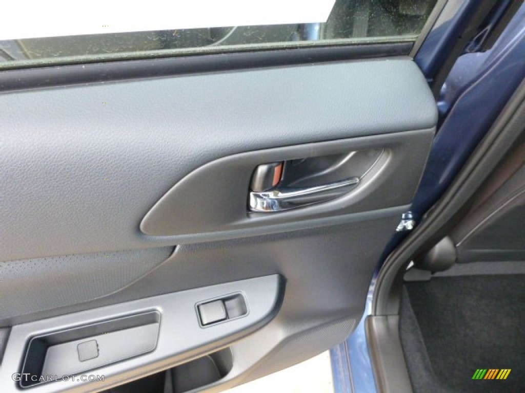2013 Subaru Impreza 2.0i Limited 4 Door Black Door Panel Photo #78509753