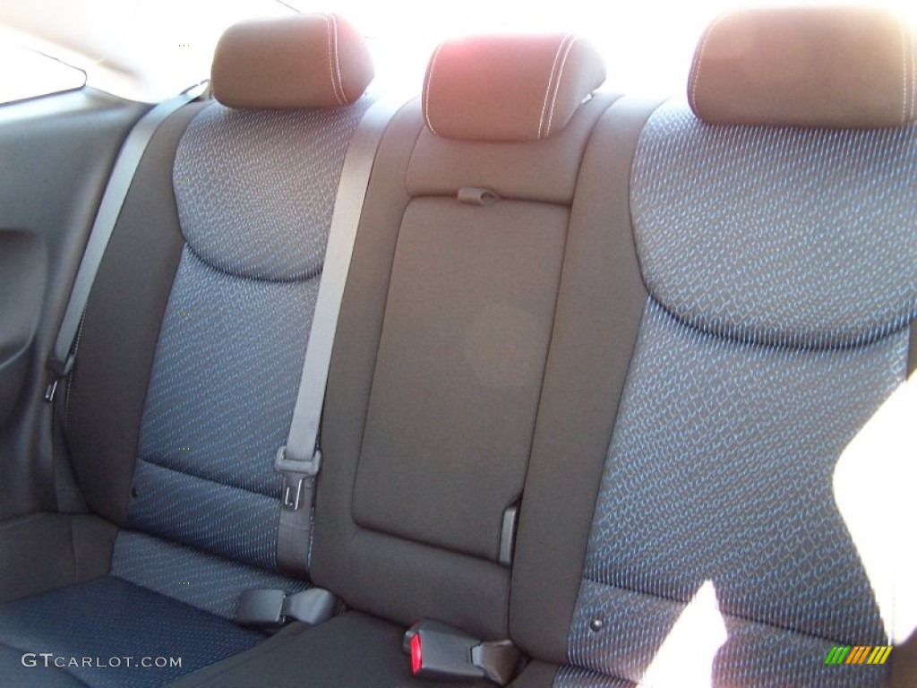 2013 Elantra Coupe GS - Silver / Blue photo #12