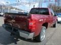 2013 Deep Ruby Metallic Chevrolet Silverado 1500 LT Extended Cab 4x4  photo #3