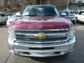 2013 Deep Ruby Metallic Chevrolet Silverado 1500 LT Extended Cab 4x4  photo #8