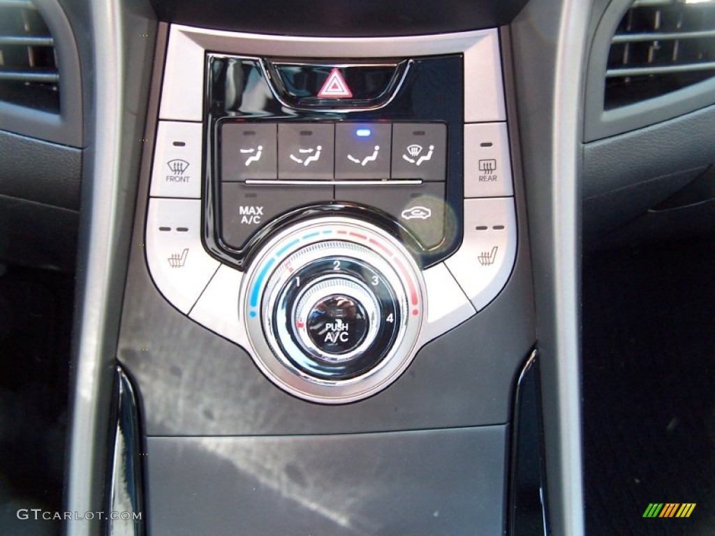2013 Elantra Coupe GS - Silver / Blue photo #18