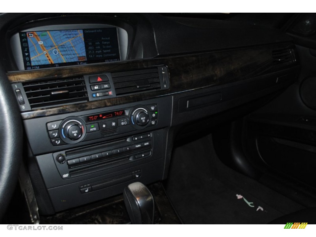2008 3 Series 335i Convertible - Black Sapphire Metallic / Black photo #16