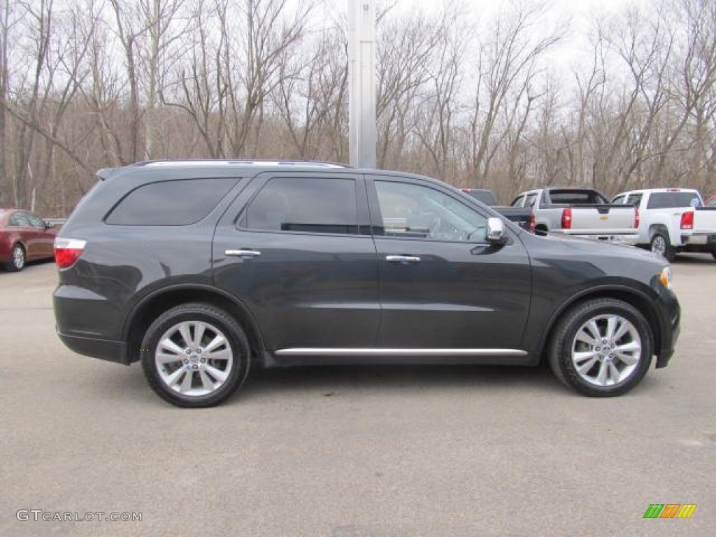 Dark Charcoal Pearl 2011 Dodge Durango Crew Lux 4x4 Exterior Photo #78511019