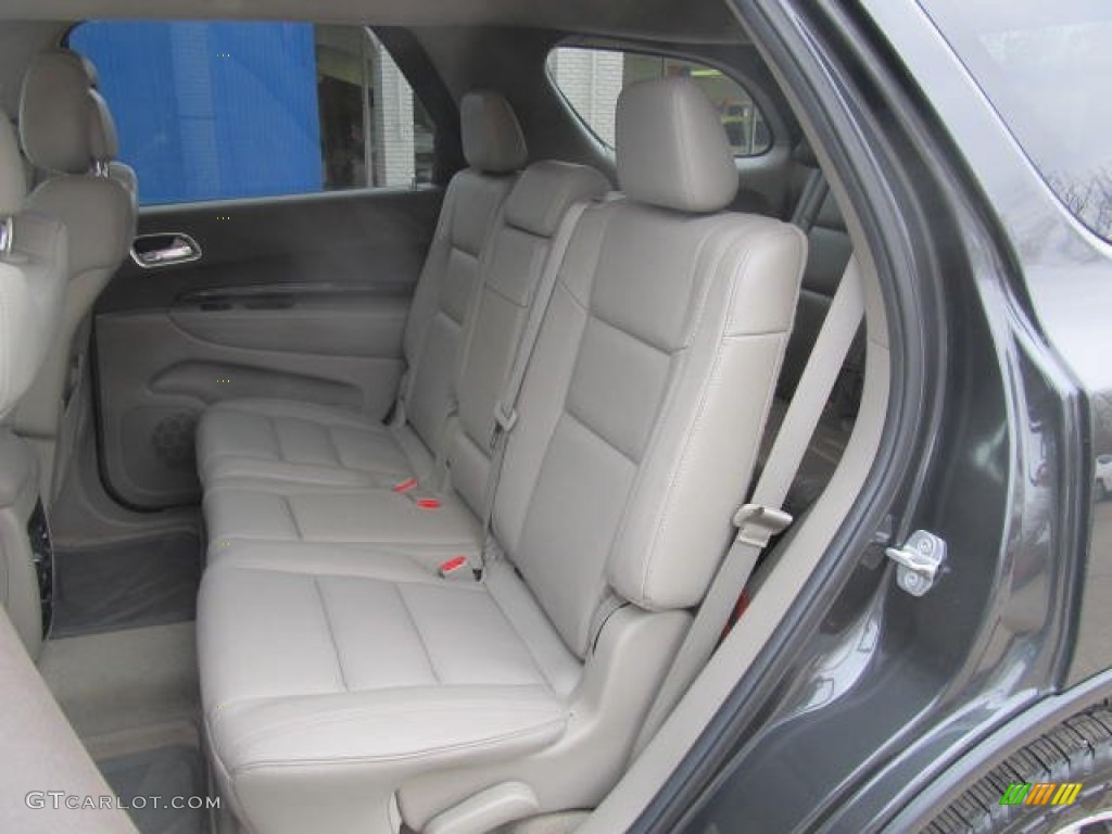 2011 Dodge Durango Crew Lux 4x4 Rear Seat Photo #78511088