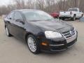 Black Uni 2009 Volkswagen Jetta Wolfsburg Edition Sedan Exterior