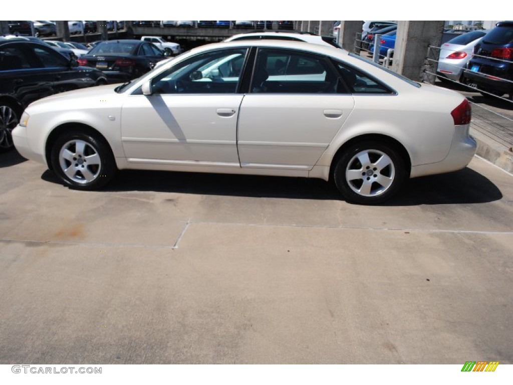 Pearlescent White 2001 Audi A6 2.7T quattro Sedan Exterior Photo #78511363