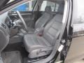 Anthracite 2009 Volkswagen Jetta Wolfsburg Edition Sedan Interior Color