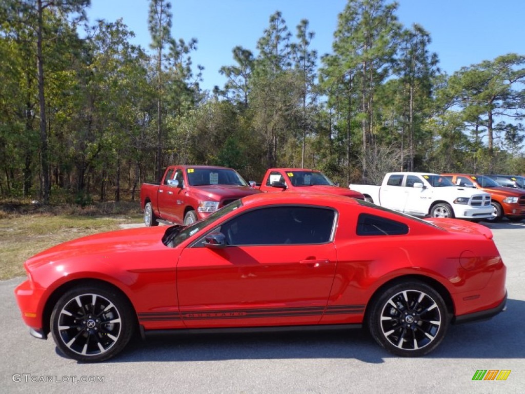 Race Red 2011 Ford Mustang V6 Coupe Exterior Photo #78511547