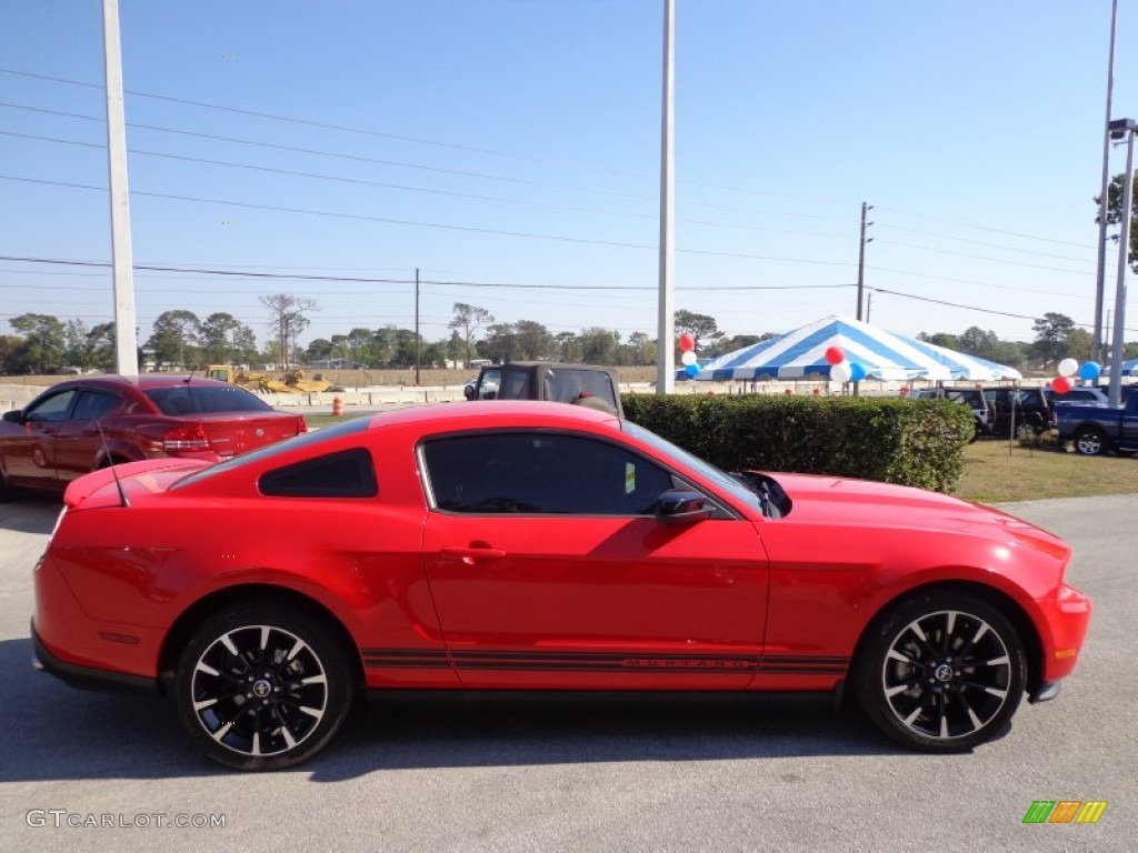 Race Red 2011 Ford Mustang V6 Coupe Exterior Photo #78511679