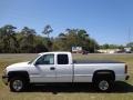 2001 Summit White GMC Sierra 2500HD SL Extended Cab  photo #2