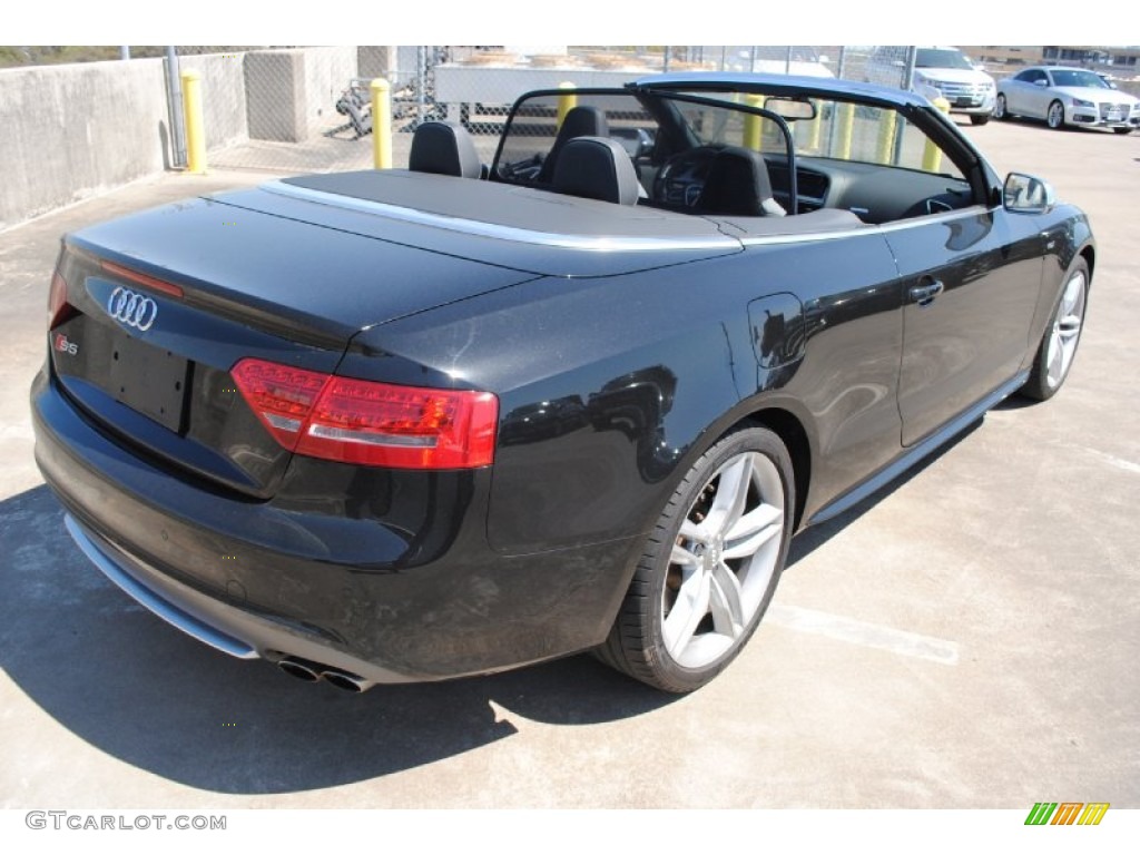 Brilliant Black 2011 Audi S5 3.0 TFSI quattro Cabriolet Exterior Photo #78512614