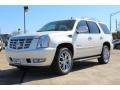 2013 White Diamond Tricoat Cadillac Escalade Luxury  photo #1