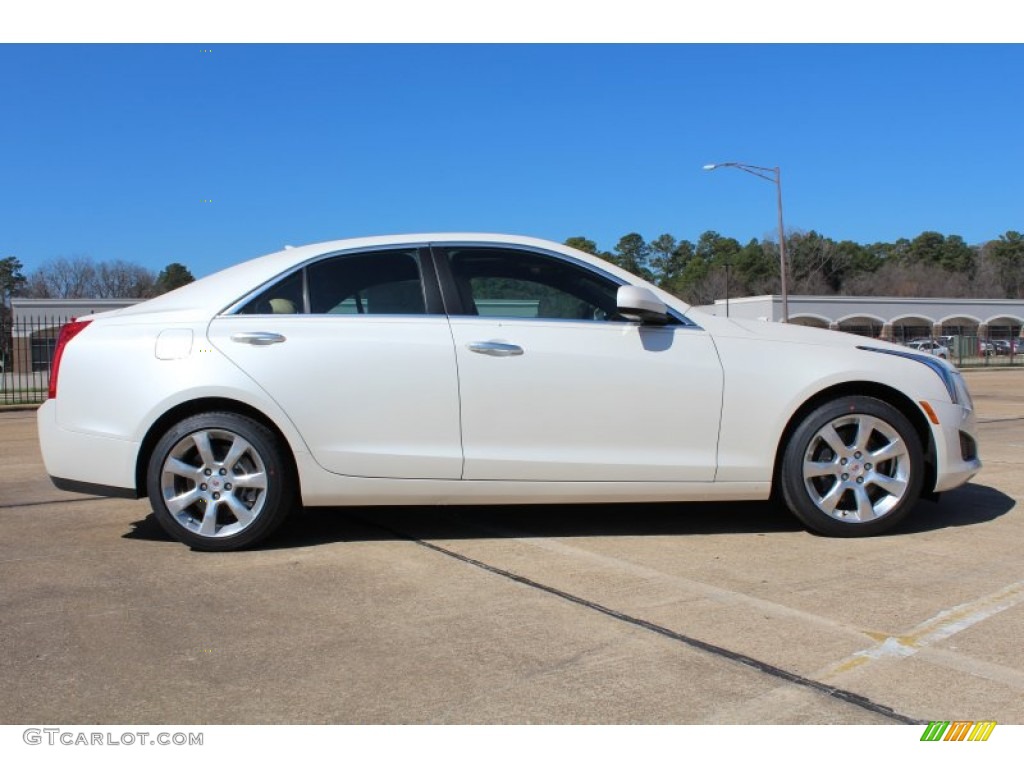 White Diamond Tricoat 2013 Cadillac ATS 2.0L Turbo Exterior Photo #78513609
