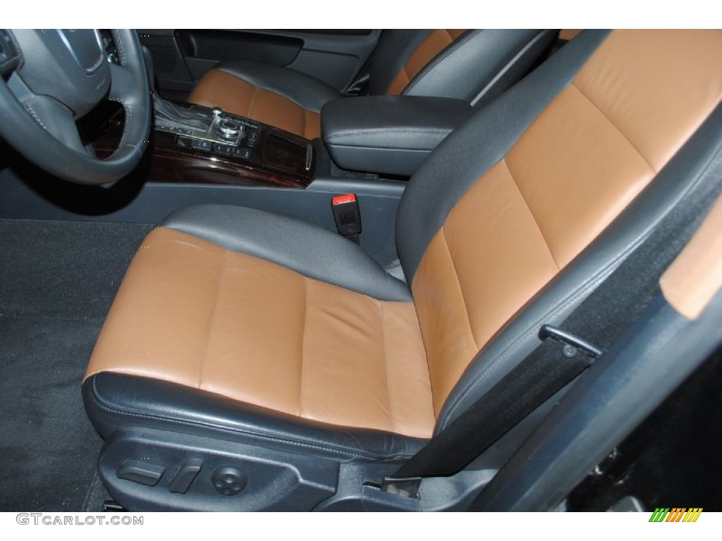 2009 A6 3.0T quattro Sedan - Oyster Grey Metallic / Amaretto/Black photo #16