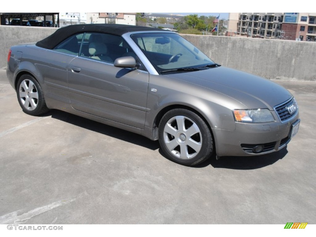 Alpaka Beige Metallic 2005 Audi A4 1.8T Cabriolet Exterior Photo #78514430