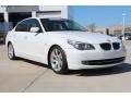 Alpine White 2009 BMW 5 Series 535i Sedan Exterior